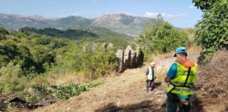 Δημιουργία ζώνης πυροπροστασίας στον Πρόδρομο Ξηρομέρου