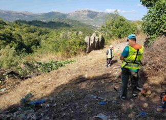 Δημιουργία ζώνης πυροπροστασίας στον Πρόδρομο Ξηρομέρου