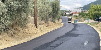 Μετά την ύδρευση και ασφαλτόστρωση στην οδό Αγγ. Σικελιανού