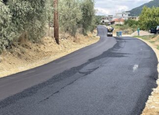 Μετά την ύδρευση και ασφαλτόστρωση στην οδό Αγγ. Σικελιανού