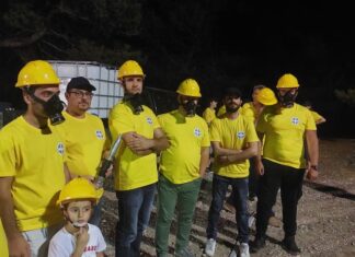 Νυχτερινή άσκηση πυρόσβεσης πραγματοποίησαν οι Εθελοντές Διασώστες του Ι.Ν. Αγίου Δημητρίου