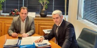 Γεωργαντάς – Καραγκούνης συζήτησαν για τον ΤΟΕΒ Μακρυνείας και τον εκσυγχρονισμό του