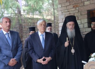 Π. Παυλόπουλος από το Θέρμο: Κυρώσεις στην Τουρκία για την κατοχή στην Κύπρο