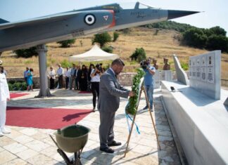 Στις εκδηλώσεις μνήμης των Πεσόντων Αεροπόρων στο Θέρμο ο Ν. Χαρδαλιάς