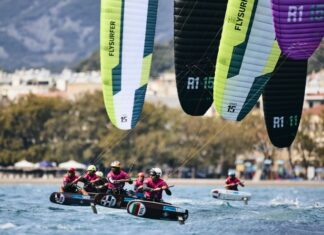Πανευρωπαϊκό Πρωτάθλημα Lepanto Formula Kite : Με θύελλα η πρώτη μέρα στη Ναύπακτο