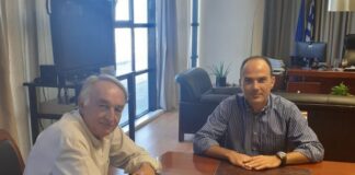 Σύσκεψη εργασίας Δημητρογιάννη με το Συντονιστή της Αποκεντρωμένης Διοίκησης