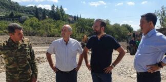 Επίσκεψη Φαρμάκη σε έργα της Αιτωλοακαρνανίας