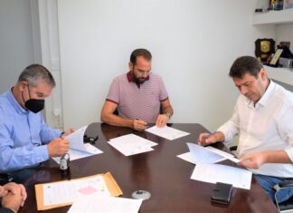 Σύμβαση για την ολοκλήρωση αποχετευτικού δικτύου του Μενιδίου