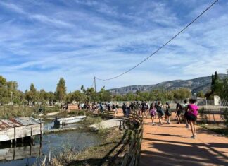 Εκπαιδευτική επίσκεψη ενημέρωση της ομάδας Erasmus+ στο Εθνικό Πάρκο Λιμνοθαλασσών Μεσολογγίου – Αιτωλικού