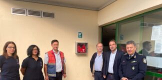 Aπινιδωτή στο Αστυνομικό Μέγαρο δώρισαν ο Σύνδεσμος Αποστράτων και ο Φαρμακευτικός Σύλλογος