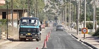 Βόνιτσα : Συνεχίζονται οι παρεμβάσεις στο Εθνικό Οδικό Δίκτυο