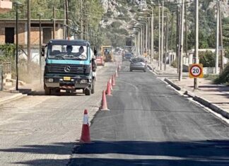 Βόνιτσα : Συνεχίζονται οι παρεμβάσεις στο Εθνικό Οδικό Δίκτυο