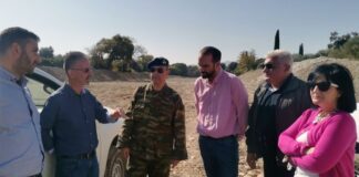 Στη μεγάλη αντιπλημμυρική παρέμβαση στην Ερμίτσα ο Νεκτάριος Φαρμάκης