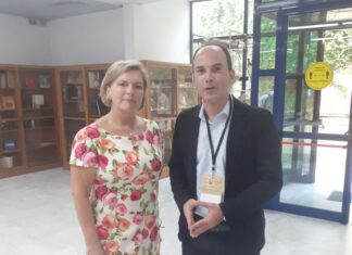 Συνάντηση Δημητρογιάννη με την Αναπλ. Υπ. Υγείας Μίνα Γκάγκα