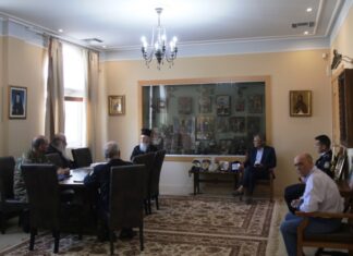 Σύσκεψη στη Μητρόπολη για την προετοιμασία της ενθρόνισης του νέου Μητροπολίτη