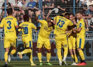 Παναιτωλικός : Ήττα από το Βόλο λόγω Καρέλη και Στεργιάκη