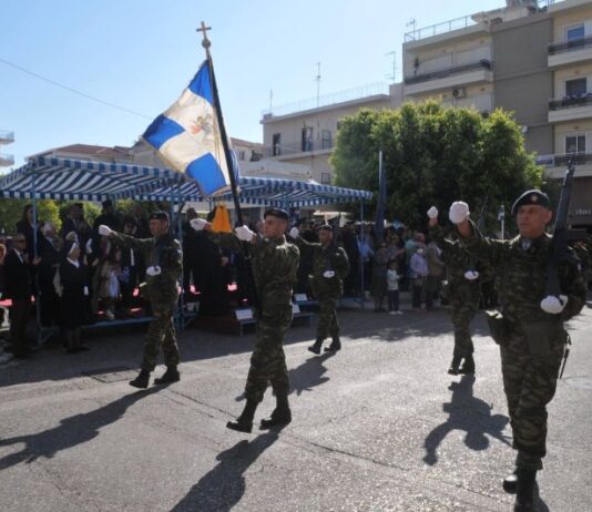 Την Κυριακή ο εορτασμός της 25ης Μαρτίου στο Μεσολόγγι: Με μεγάλη στρατιωτική παρέλαση και F16
