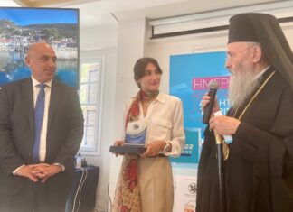 Ο Δήμος Ναυπακτίας τίμησε την Ολυμπιονίκη Ευαγγελία Πλατανιώτη