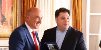 Επίτιμος Δημότης Ναυπακτίας ο Πρέσβης των ΗΠΑ στην Ελλάδα George J.Tsunis