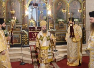 Ο Μητροπολίτης Αιτωλίας και Ακαρνανίας Δαμασκηνός στον Αστακό