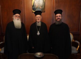 Στο Οικουμενικό Πατριαρχείο ο νεοεκλεγείς Μητροπολίτης Αιτωλίας και Ακαρνανίας