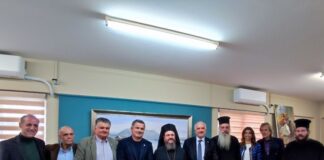 Συνάντηση του Μητροπολίτη Αιτωλίας και Ακαρνανίας Δαμασκηνού με το Δήμαρχο Μεσολογγίου