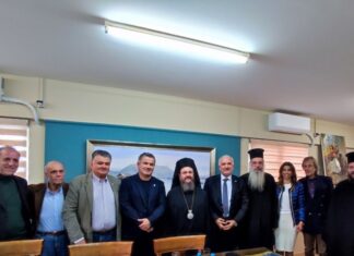 Συνάντηση του Μητροπολίτη Αιτωλίας και Ακαρνανίας Δαμασκηνού με το Δήμαρχο Μεσολογγίου