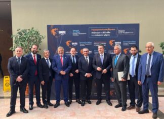 Η ΕΝΠΕ στην Πάτρα: Συζήτηση Φαρμάκη με Λιβάνιο στο θεματικό συνέδριο
