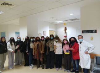 2o EΠΑΛ Αγρινίου : Καλλιτεχνική παρέμβαση στην παιδιατρική κλινική του Νοσοκομείου