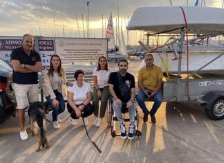 Πρόγραμμα ιστιοπλοΐας για ΑμεΑ από το ΝΟ Μεσολογγίου