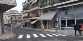 Αγρίνιο : Στην κυκλοφορία η ανακατασκευασμένη οδός Βαρνακιώτη