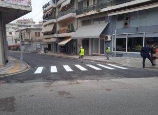 Αγρίνιο : Στην κυκλοφορία η ανακατασκευασμένη οδός Βαρνακιώτη
