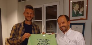 Αθλητής της Γυμναστικής Εταιρείας Αγρινίου ο Φώτης Ζησιμόπουλος