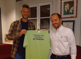 Αθλητής της Γυμναστικής Εταιρείας Αγρινίου ο Φώτης Ζησιμόπουλος