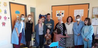 Τα παιδιά της ΕΛΕΠΑΠ Αγρινίου υποδέχθηκαν τον Φώτη Ζησιμόπουλο