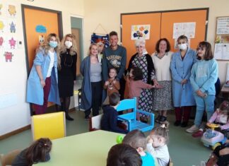 Τα παιδιά της ΕΛΕΠΑΠ Αγρινίου υποδέχθηκαν τον Φώτη Ζησιμόπουλο