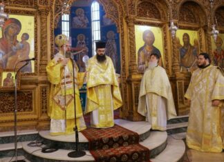 H πρώτη χειροτονία Πρεσβυτέρου από το Μητροπολίτη Δαμασκηνό στο Αγρίνιο