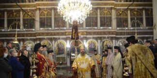 Η εορτή της Συνάξεως της Υπεραγίας Θεοτόκου στο Μεσολόγγι