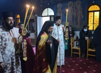 Ο Μητροπολίτης Δαμασκηνός στην Ιερά Μονή Γενεσίου της Θεοτόκου Κατερινούς