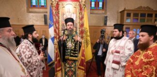 Ο Μητροπολίτης Αιτωλίας και Ακαρνανίας στο Δήμο Αμφιλοχίας