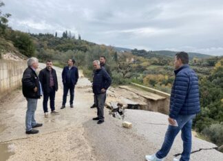 Ξεκίνησαν οι εργασίες αποκατάστασης του οδοστρώματος στην Ε.Ο Αγρινίου – Καρπενησίου