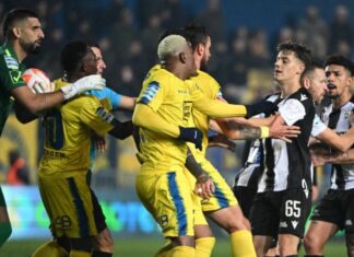 Παναιτωλικός : Ήττα από τον ΠΑΟΚ