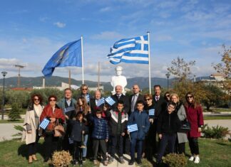 Ο Δήμος Μεσολογγίου τίμησε τον Στρατηγό Δημήτριο Θεοδωράκη, απελευθερωτή της Κορυτσάς
