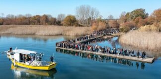 Αμπάρια Παναιτωλίου : Ο καθαγιασμός των υδάτων στην Τριχωνίδα