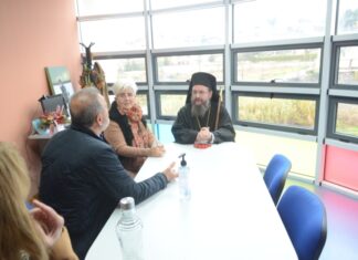 Επίσκεψη Δαμασκήνου στην ΕΛΕΠΑΠ Αγρινίου