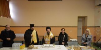 Επίσκεψη Δαμασκηνού στο Παπαστράτειο Γυμνάσιο Αγρινίου