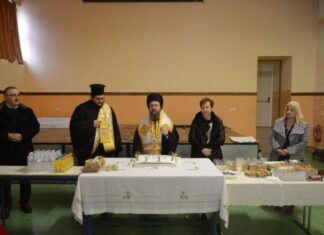 Επίσκεψη Δαμασκηνού στο Παπαστράτειο Γυμνάσιο Αγρινίου