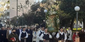 Λαμπρός ο εορτασμός των Θεοφανείων στο Αγρίνιο