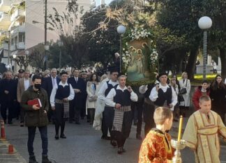 Λαμπρός ο εορτασμός των Θεοφανείων στο Αγρίνιο