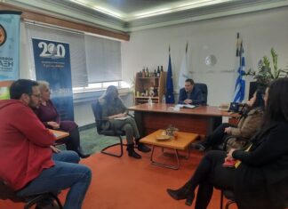 Σύσκεψη του Θ. Βασιλόπουλου με εκπροσώπους του ΕΛΚΕΘΕ για τη βιωσιμότητα των αλιέων